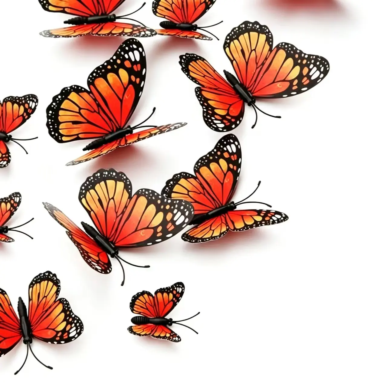 Halloween New Emperor Butterfly 3D Realistic Butterfly, Butterfly for Party Decoration, Home Decor Item
