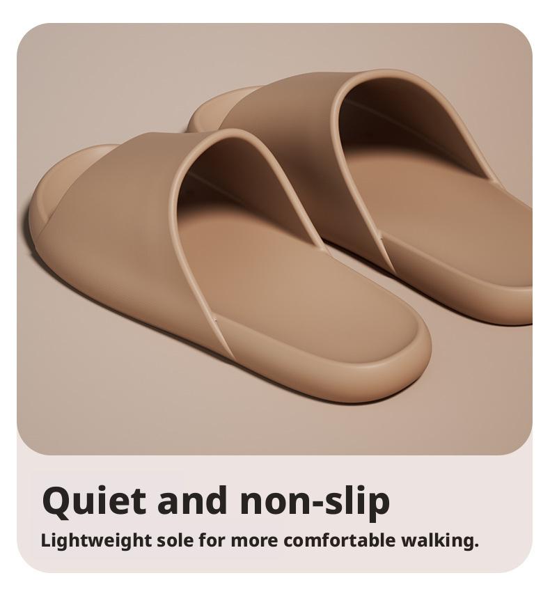 Summer women's silent anti-slip sandals Lightweight, Cushioned, Shock-Absorbing Slides for Walking