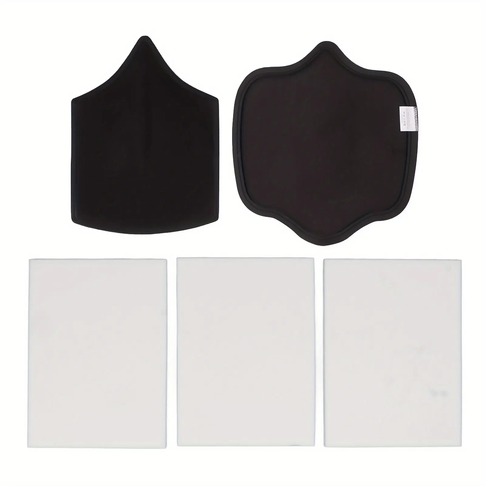 5 Pack Soft Contour Foam Sheets With Uniform Contour Fit, Multi-Area Torso Contour Cushion Plates For Daily Torso Lining