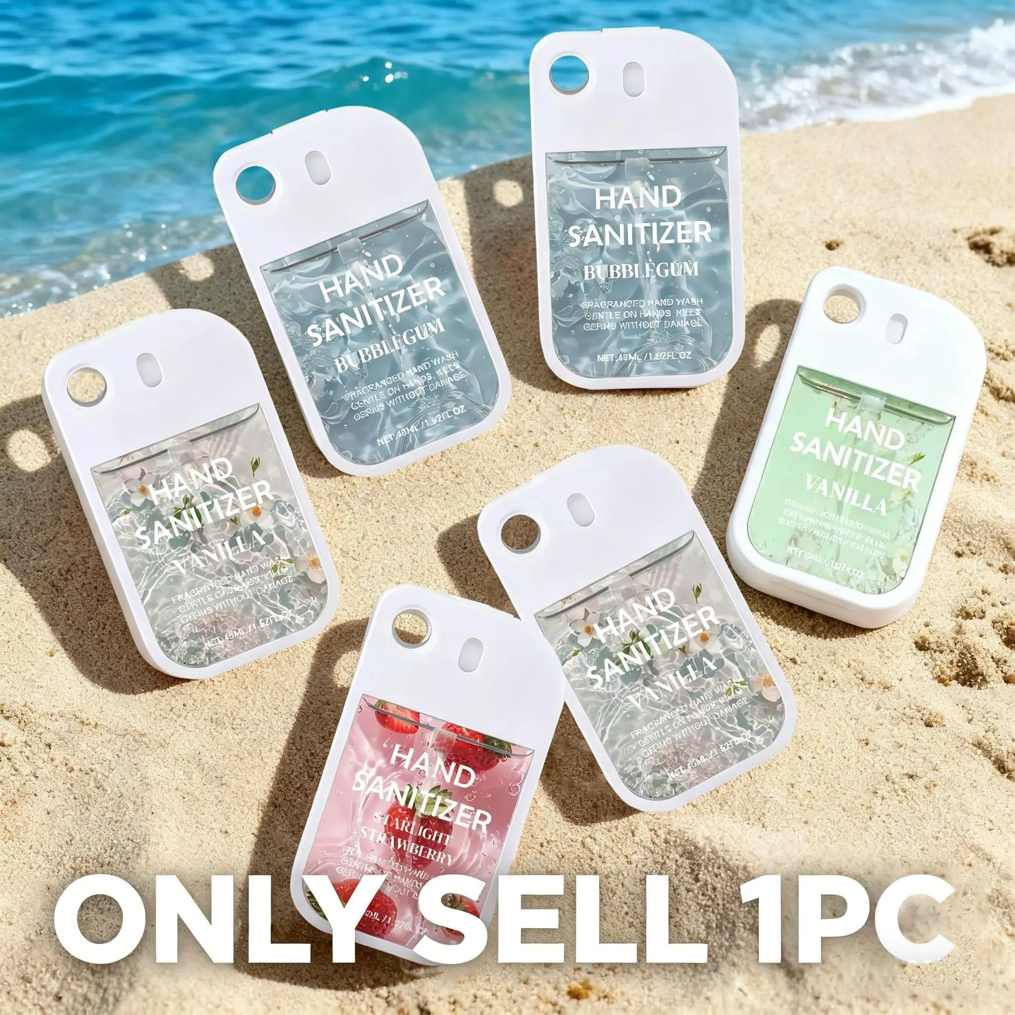 Portable Travel Hand Sanitizer Spray, Moisturizing Fruit Plant Scented Hand Sanitizer, Hand Cleaning Products for Women & Girls, Hand Sanitizer, Hydrating Hand Sanitizer, Moisturizing Hand Sanitizers。