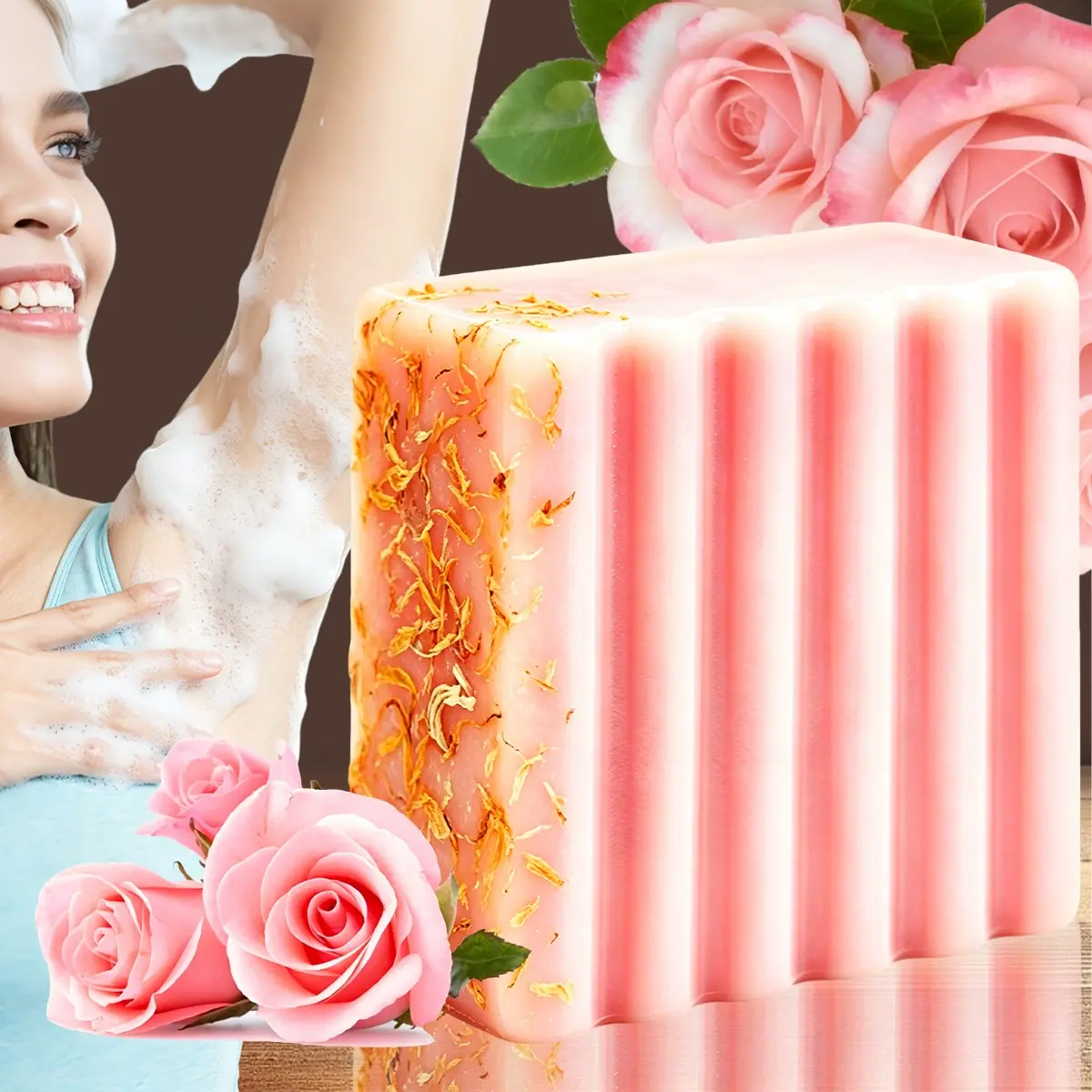 Private Soap, Bar Soap, Deodorant Soap For Women, Body Odor Soap ， Deep Cleansing, Moisturizes Skin, Soap For Cleaning Armpits And Private Parts, Gently Cleanses The Body's Skin, Controls Body Odor, Designed For Use By Women