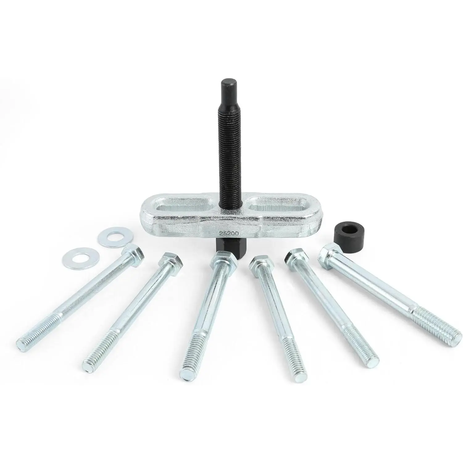 Durable Steel Steering Wheel Puller Multi-Size Set Tools, Compatible with Various Car & Motorcycle Makes & Models, Essential for Steering Wheel Removal, Includes 5/16"-18, 15/16"-24, 3/8"-16 Sizes