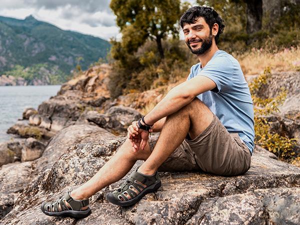 NORTIV8 Men's Closed Toe Outdoor Hiking Sandals for Breathable and Anti-Slip Adventure Walking Snorkeling Athletic Shoes NORTIV8 Men's Closed Toe Outdoor Hiking Sandals for Breathable and Anti-Slip Adventure Walking Snorkeling Athletic Shoes