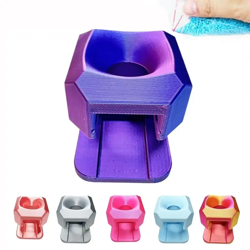 Diamond Painting Tools, Diamond Painting Drill Funnel for Round Containers, Diamond Painting Accessories, suitable for two different heights 4.6cm/1.38 inches, 4.9cm/1.93 inches for small bottles, Diamond Art Tools, Crafts