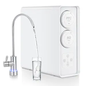 600 GPD Tankless Under Sink Reverse Osmosis Water Filtration System, 7-Stage High Efficiency Filter with 2:1 Pure-to-Drain Ratio, Smart Filter Reminder RO Faucet, NSF FC SGS Certified Home Kitchen Water Purifier