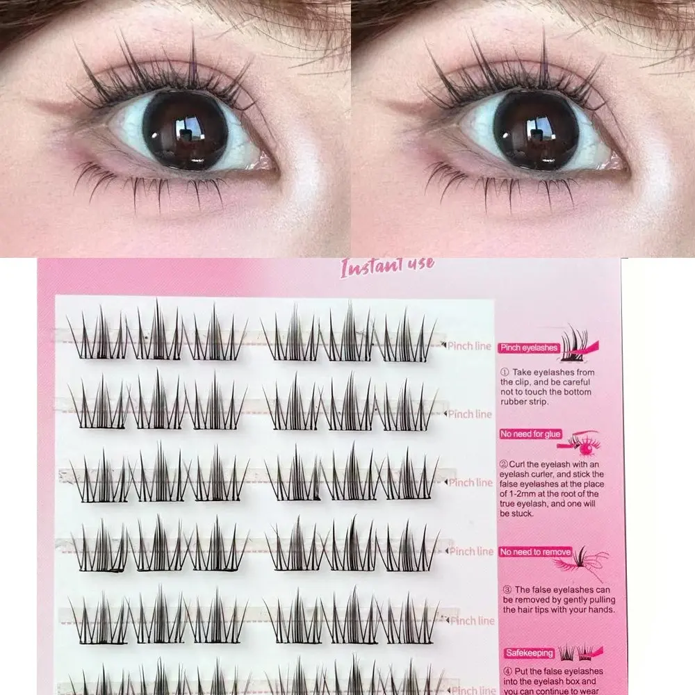 36 Pairs Soft American False Eyelashes, Beginner Friendly Lashes, Lightweight Design, Natural Look, Ideal for Daily Wear, Enhance Eye Appeal