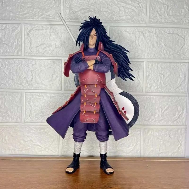 Uchiha Madara 18CM Limited Edition Figure Model Two-Dimensional Animation GK Trendy Collectible for Animation Lovers Gift