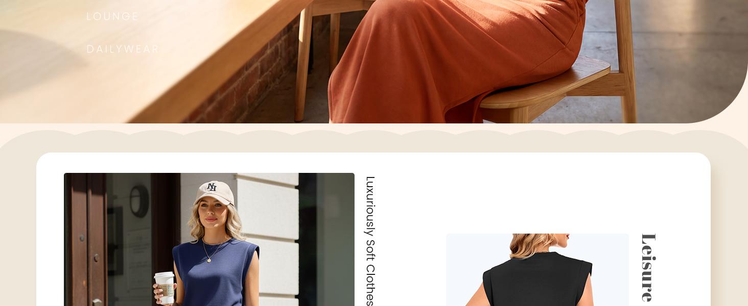 Casly Lamiit Women's Two Piece Sets Summer Outfits Cap Sleeve Top Drawstring Midi Skirts with Pockets Soft Light Fabric Crew Neck Casual Design Available in Multiple Colors 2 piece sets #Springfresh