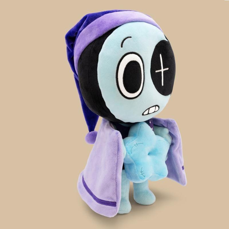 Dandy's World Gourdy Plush Toy, Soft Roblox Horror Game Stuffed Doll, Collectible Plushie Gift for Fans & Kids