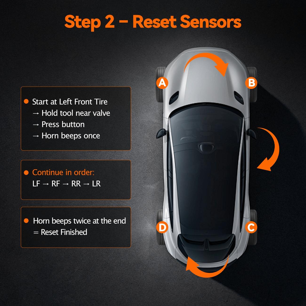 VXDAS TPMS19 for Ford | Tire Pressure Sensor Relearn & Reset Tool | Essential for F-150, F-250, F-350, Mustang, Explorer & Lincoln (2006-2025)