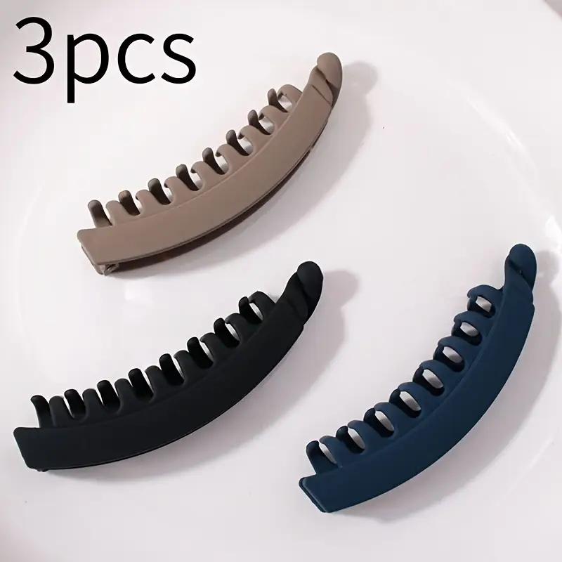 Large Banana Hair Clips Set, Strong Ponytail Holders, Vertical Barrettes, High-End Twist Clips, Ideal for Daily Use Large Banana Hair Clips Set, Strong Ponytail Holders, Vertical Barrettes, High-End Twist Clips, Ideal for Daily Use