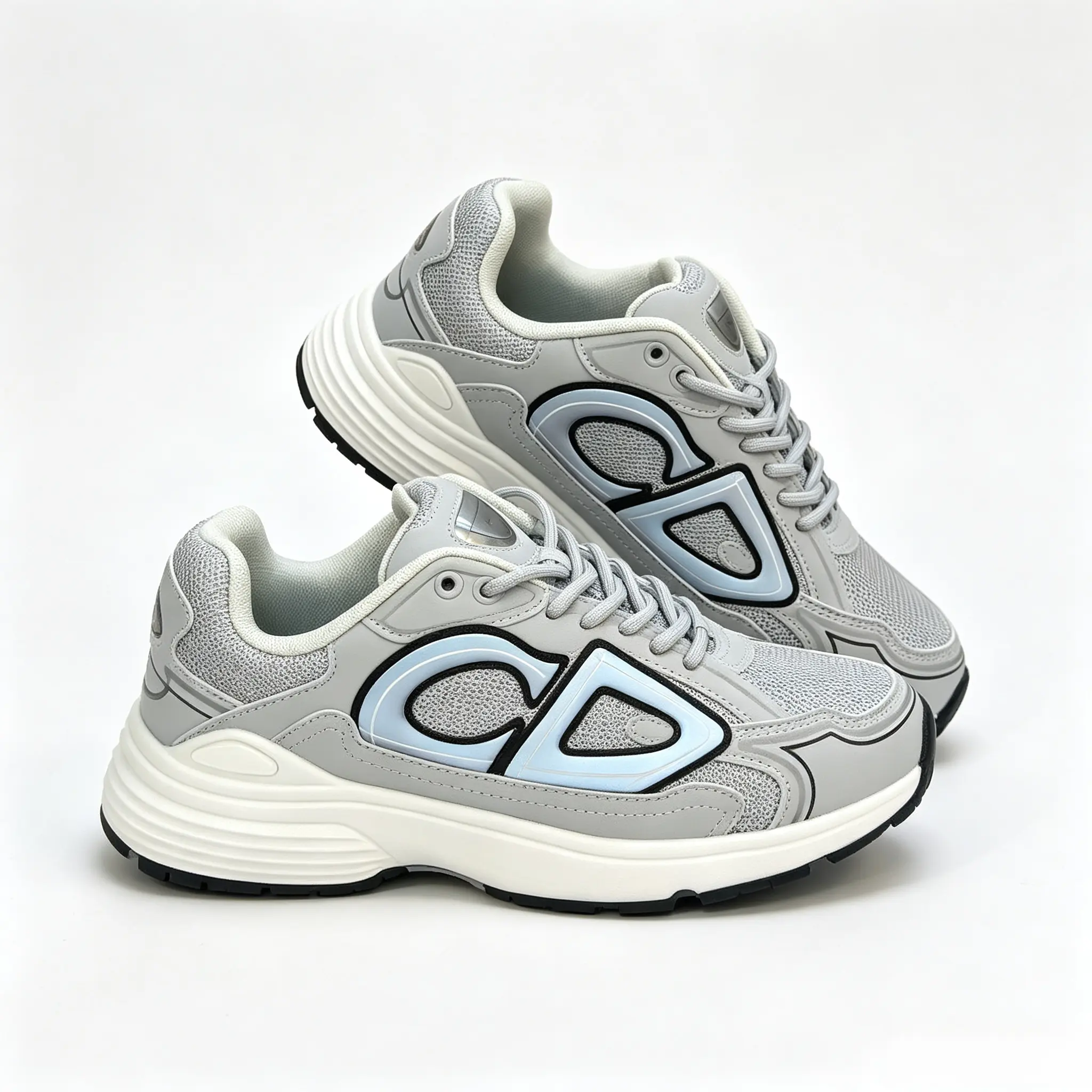 Retro Mesh Chunky Sneakers Wom  en Men Cushion Platform Running Shoes Non Slip Breathable Casual Dad Shoes Daily Walking Streetwear Athletic Trainers   lightweight comfy shoe  trendy casual sneaker  daily exercise