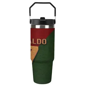 Anti-Dew Vacuum Cup, Non-Slip Drinking Cup for Driving and Commuting, Stainless Steel Material, Model 590003, Ideal for Daily Use