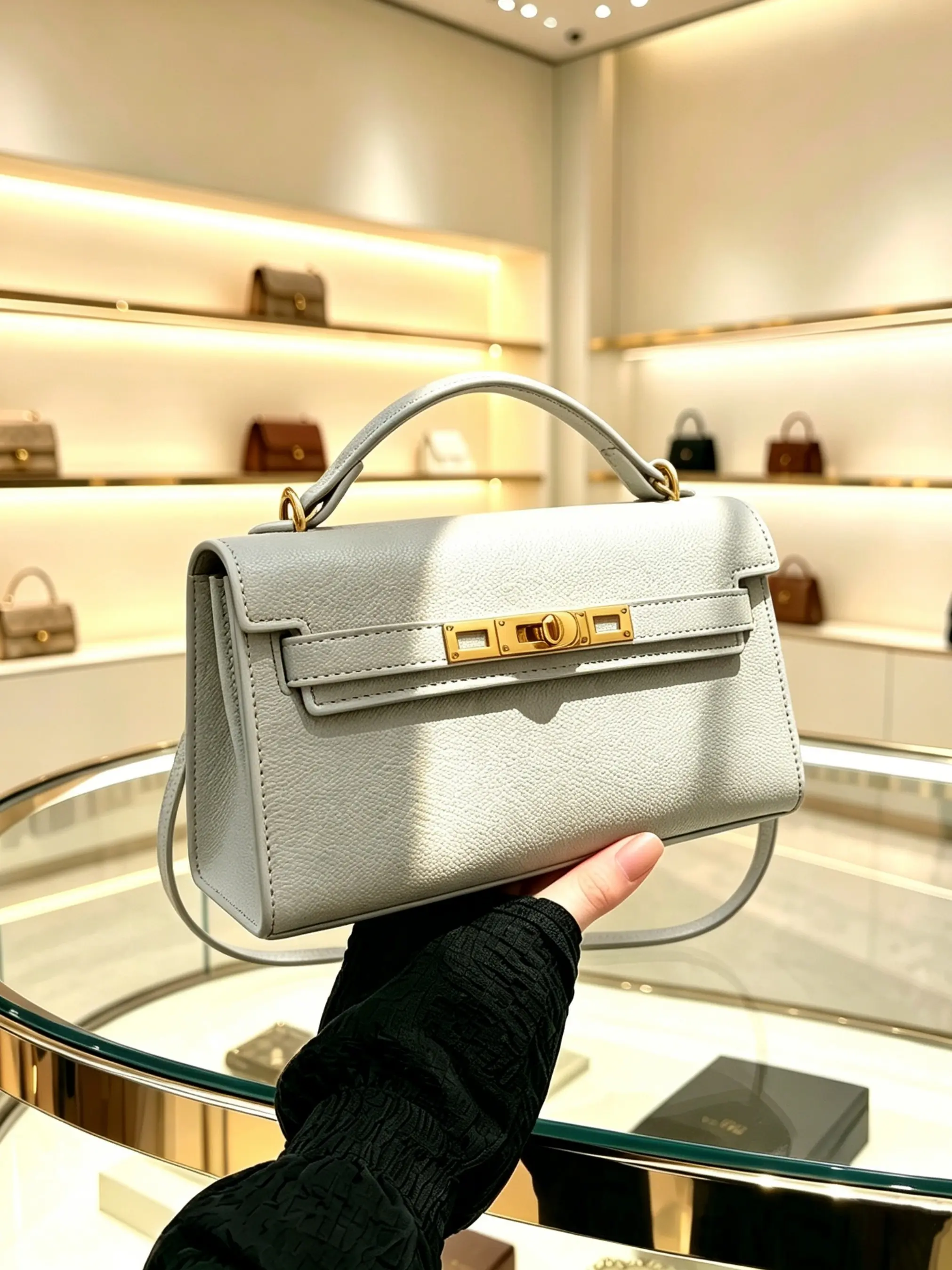 Fashion Crocodile Pattern PU Handbag, Small Crossbody Bag for Daily Use, Versatile Commuter Backpack, All-Season Women's Accessory, Casual Fashion Bag, Crossbody Shoulder Handbag