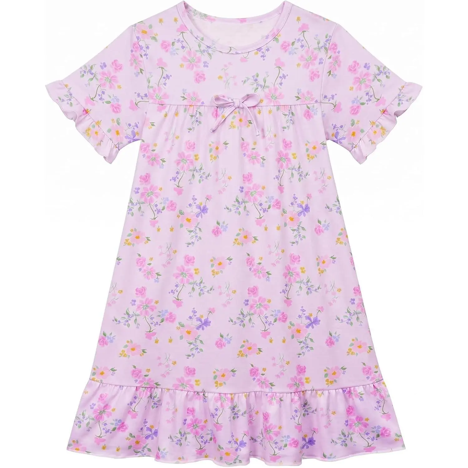 Toddler Girls' Princess Nightgown Pajamas Casual Sleepwear Dress(Gift)