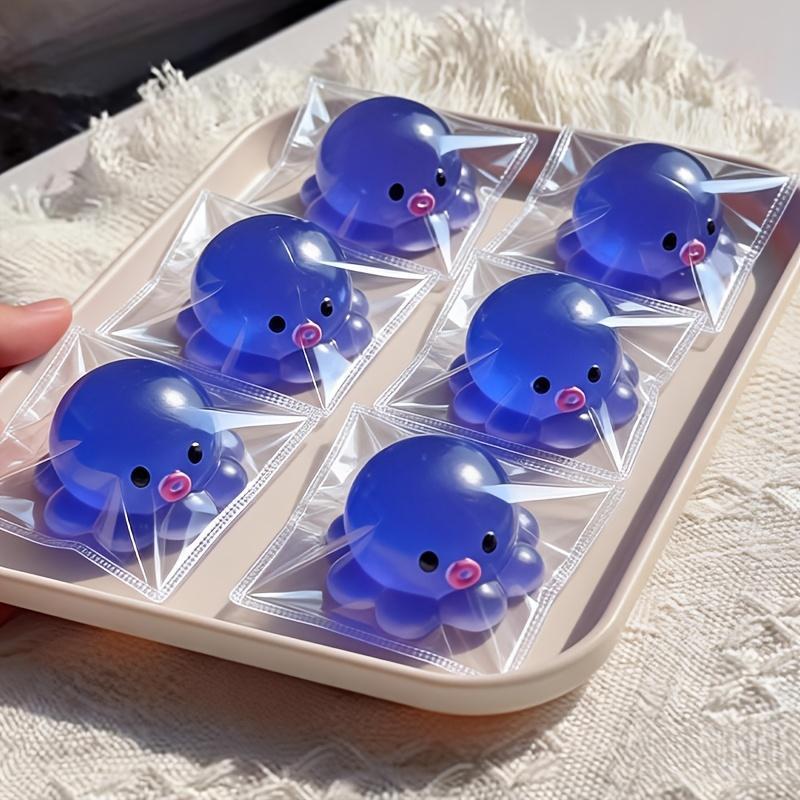 Bubble Octopus — Soft to the touch with a slow rebound, featuring a unique texture; an excellent gift for holidays and parties!