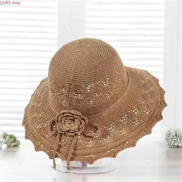Women’s Korean Style Solid Color Wide Brim Sun Hat, Foldable Portable UV Protection Cloth Headwear, Lightweight Breathable Casual Cap, Fashion Matching Accessory Perfect for Beach Trips, Travel Vacation & Daily Outdoor Wear