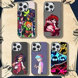 Friday Night Funkin' Gaming Phone Case Compatible with iPhone 11-17 Pro Max/Plus & Samsung Galaxy S23-S25 Shockproof Cover