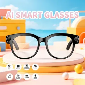 2026 New M89 Smart Ai Glasses, 1080P Bluetooth-compatible Call, Ai Voice Translation, Noise Reduction, Waterproof, Ideal for Travel and Driving