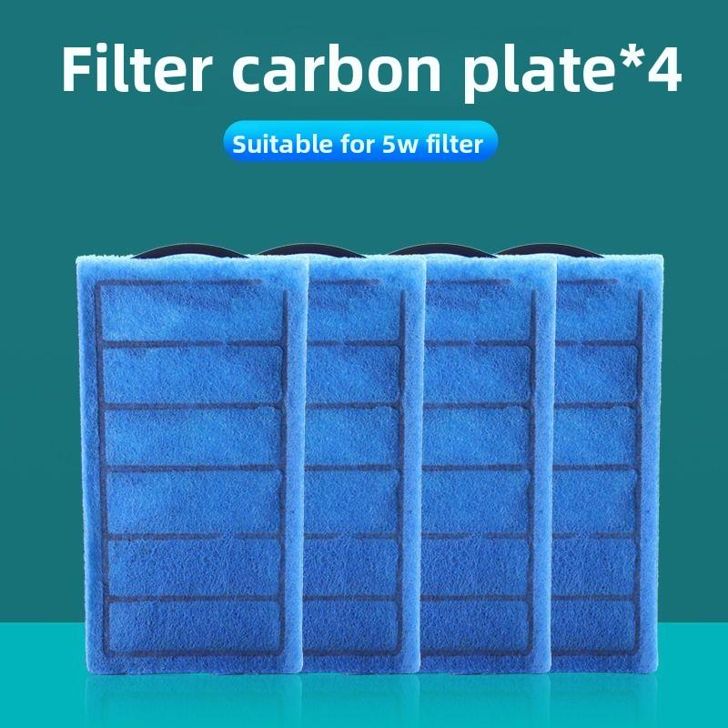 Low Water Level Filter for Turtle Tanks Alligator Turtle Tanks Small Fish Tanks Compact Silent Submersible Waterfall Style Filter