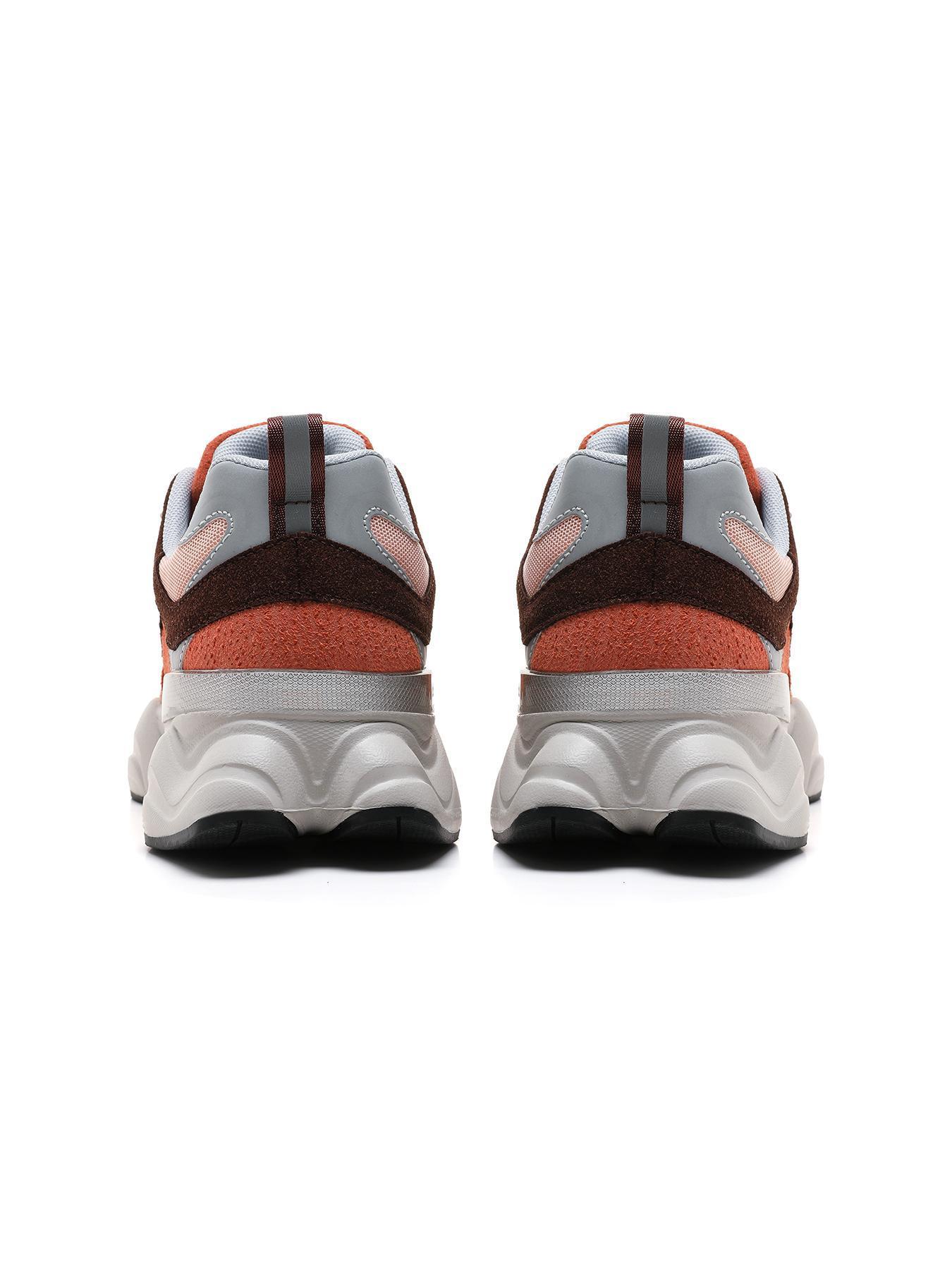 Men's Colorblock Lace Up Running Shoes, Lightweight Breathable Comfortable Sports Shoes, Gym Shoes, Athletic Running Shoes, Trendy Non-slip Sneakers for Outdoor Hiking Travel