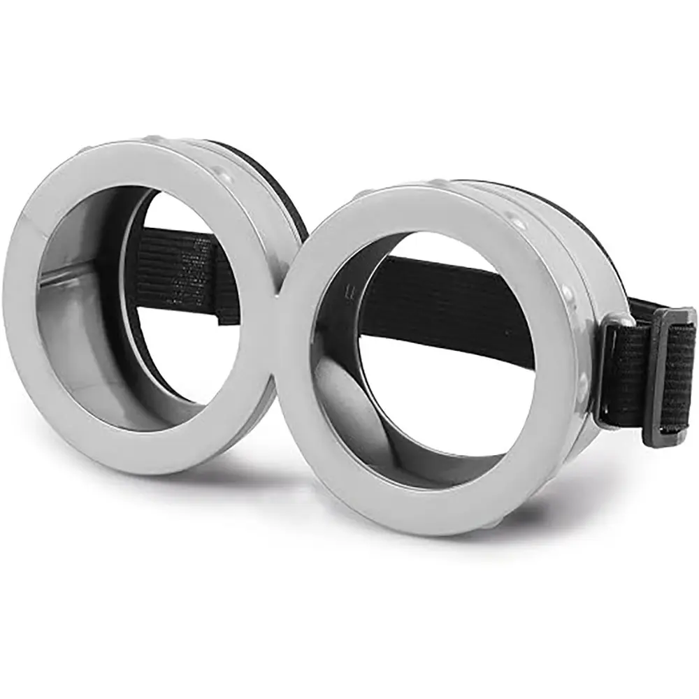 Retro Steampunk Round Frame Goggles, Punk Industrial Style Cosplay Eyewear, Costume Decor Glasses for Themed Party, Adult Accessory