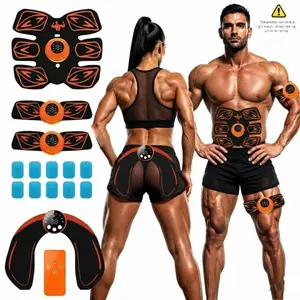 Abs Stimulator, Smart Butt Massager, Muscle Stimulator, Abdominal Trainer, Waist and Hip/arm/leg Combo Trainer, Fitness Equipment for Men and Women, Wireless Tens Unit Muscle Stimulator, Workout Enhancer, Stim Tool
