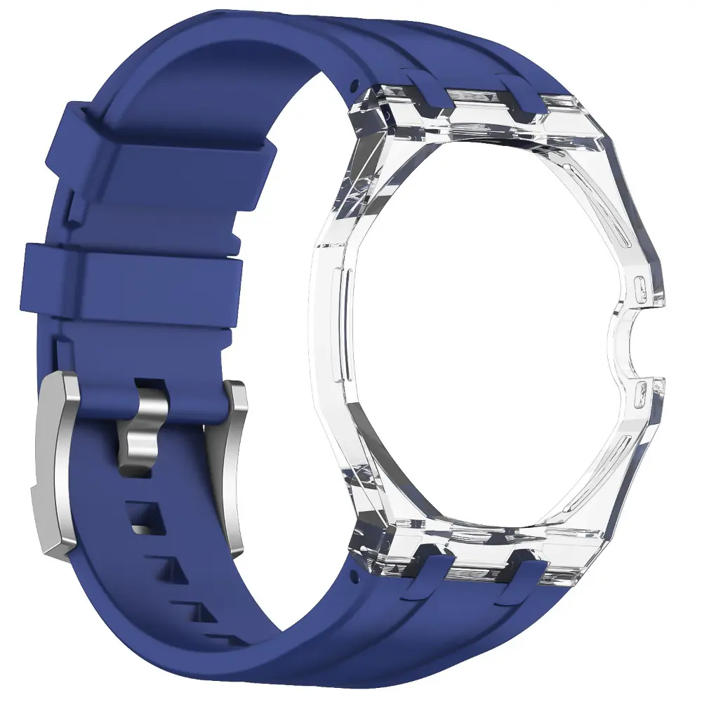Silicone Strap + Case for Swatch *ap Royal Pop Lepine 2026 Series Funky Shell Modification Kit Strap for Swatch * Ap Royal Oak 2026 Lepine