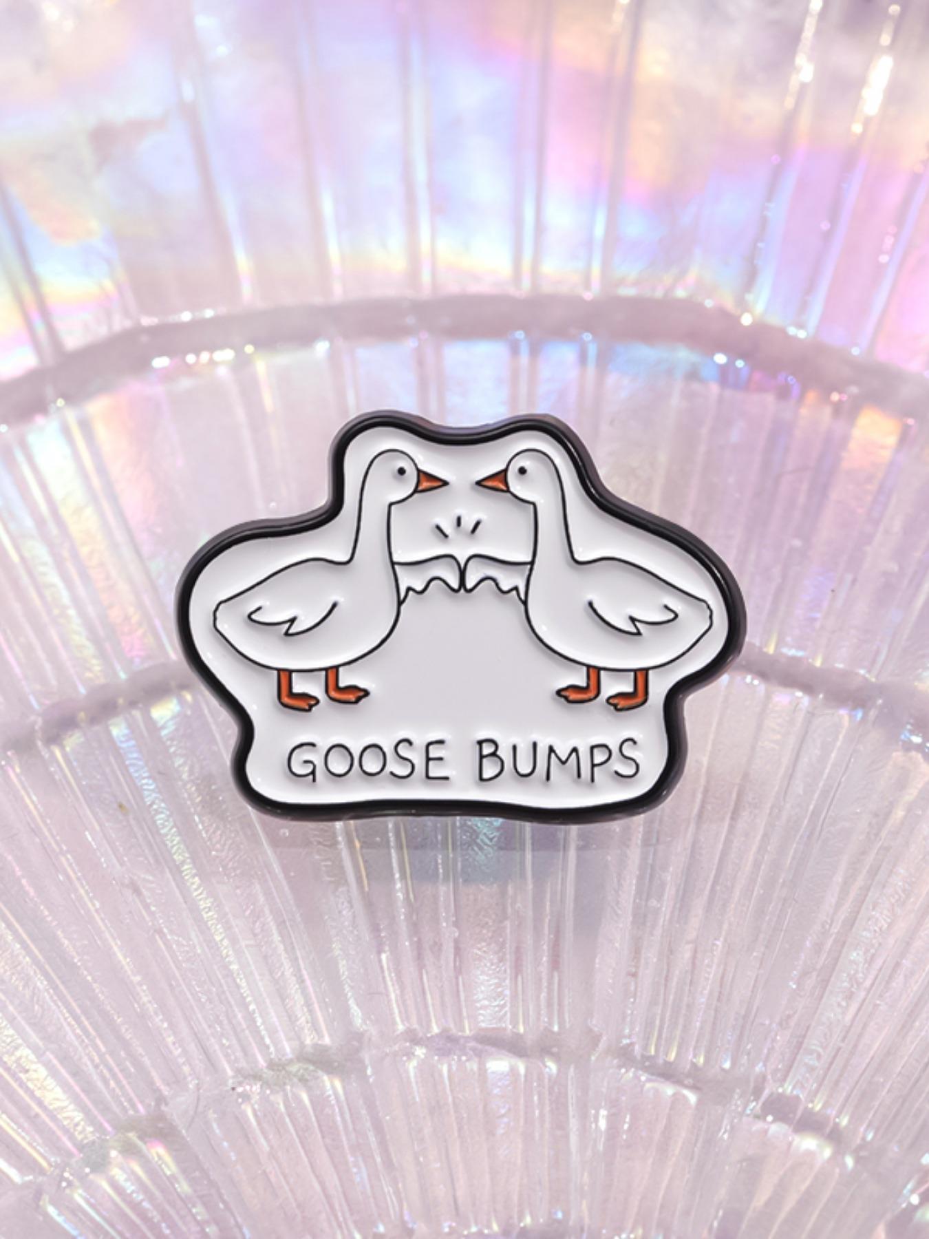 Cute Goose Design Brooch, Fashion Brooch for Women & Men As Anniversary Gift, Enamel Pin Suitable for Backpacks, Jeans, Scarves, Hats Decoration, Hat Clip, Fashion Accessory