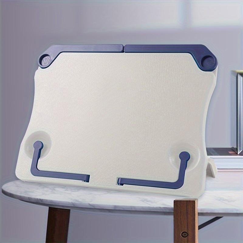 2pcs Adjustable Reading Book Stand - Ergonomic Bookends for Reading, Study, Music Score, Textbooks, Drawing & More - Space-Saving, Multi-Angle, Durable, and Portable Holder