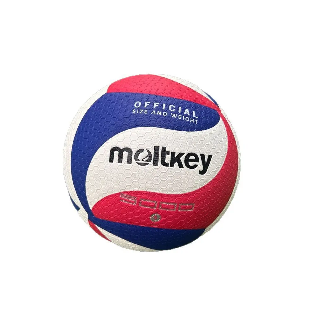 Official Size 5 Volleyball Balls, Heat-Bonded Seamless Soft PU with Honeycomb Grain, Anti-Slip, for Youth & Adults, Indoor/Outdoor Competition & Training