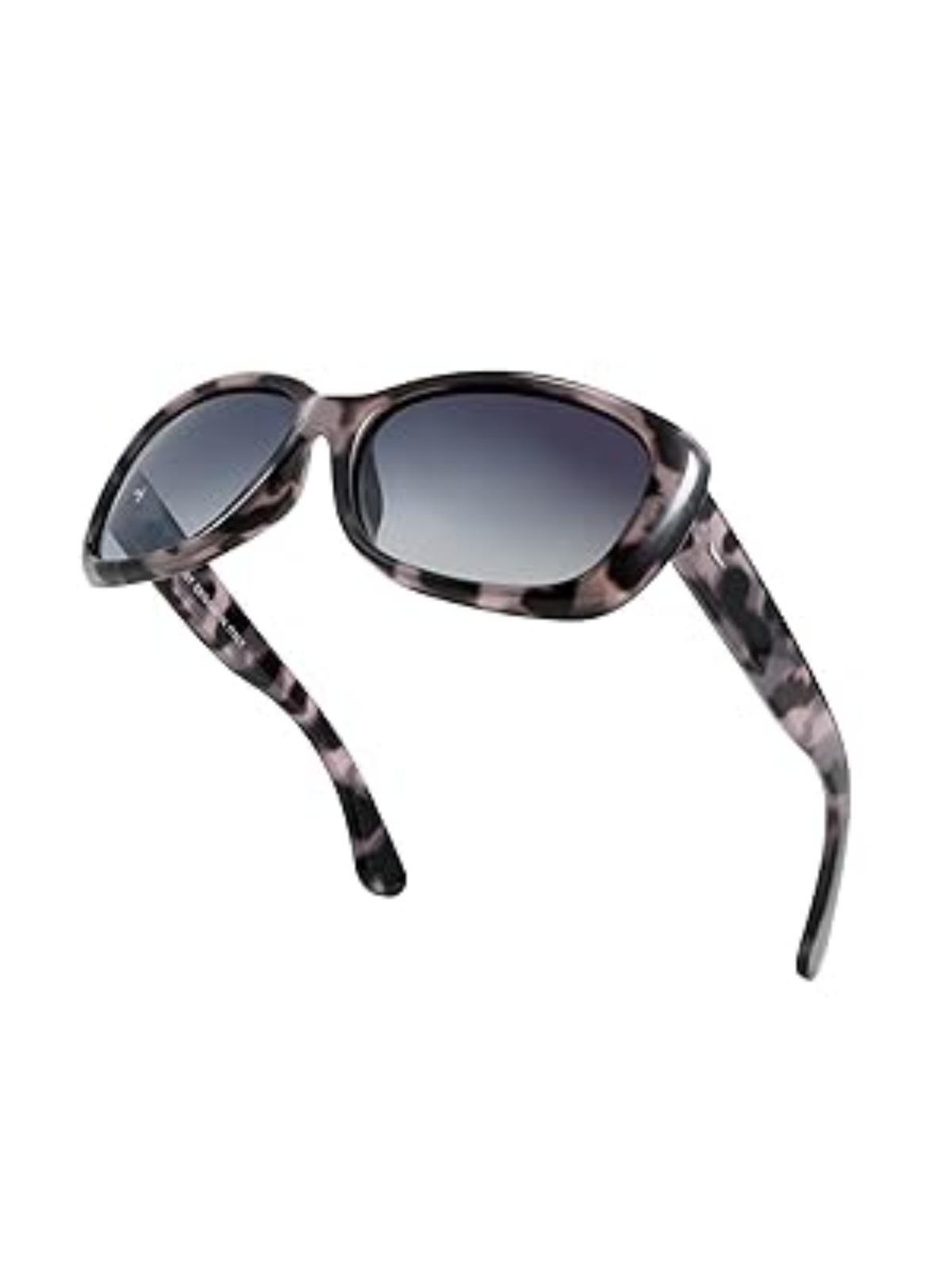 EyeconicFinds Vintage Square Polarized Sunglasses for Women  display picture 2