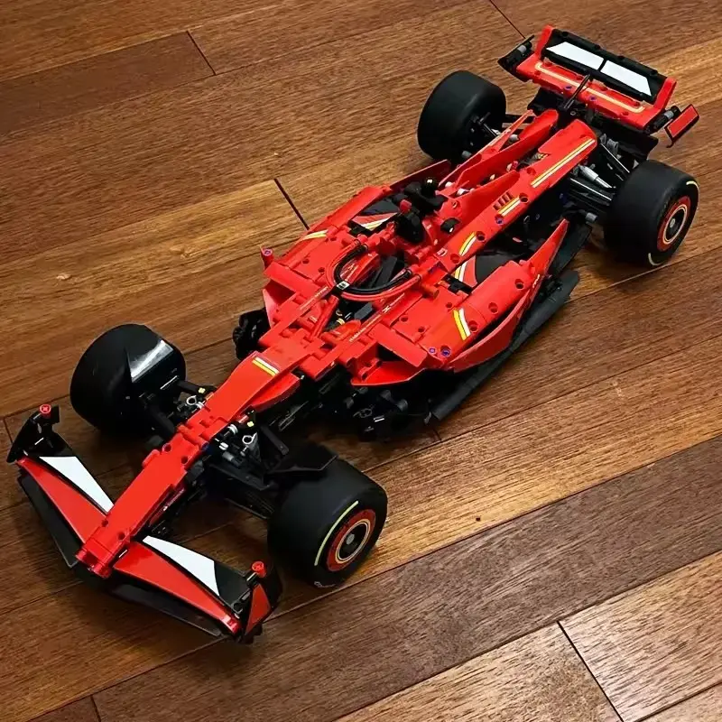 New 1361 Pieces F1 Racing Block Toy Model Set, Adult and Child Building Blocks Gift, Boy Girl Birthday Present