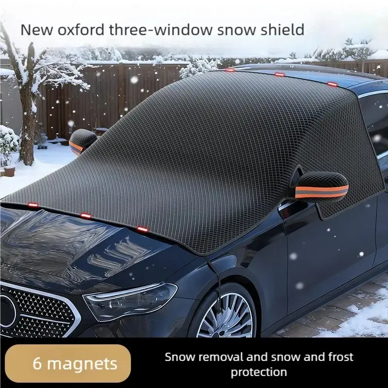 GMOX Car Windshield Snow Cover - Magnetic, Waterproof, Windproof Frost Guard for Cars, SUVs, Trucks GMOX Car Windshield Snow Cover - Magnetic, Waterproof, Windproof Frost Guard for Cars, SUVs, Trucks