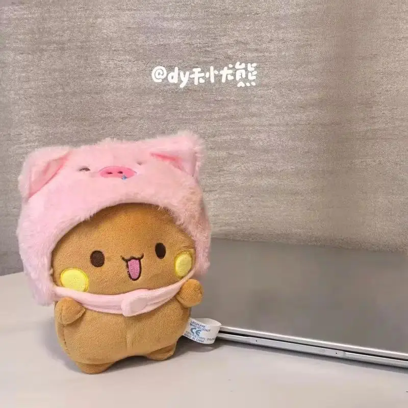 20cm Panda Bubu And Dudu Plush Toys Cross Dressing Doll Cartoon Panda Bubu And Yier Various Styles Wear A Hat Plush Toys Gifts