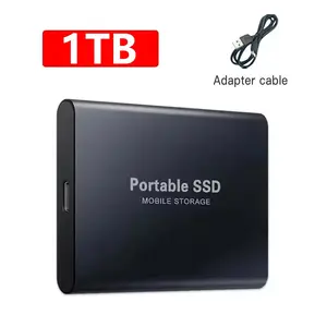 Hard Drive Quiet Operation Mobile Storage SSD USB3.2 Type-C High Speed Solid Stae Disk For PC MAC 16TB Large Capacity External portable new