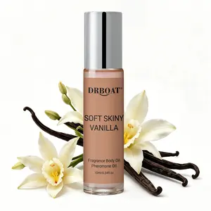 Vanilla Scent Pheromone Perfume - Roll-On Essential Oil for Men and Women, Long-Lasting Floral and Fruity Scents, Eau De Cologne