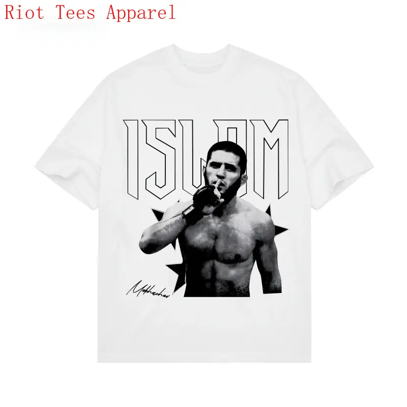 Islam Makhachev High Quality Tee, Boxing T-shirt, UFC Shirt, Fighter Tee, Graphic Boxing Champ T-Shirt