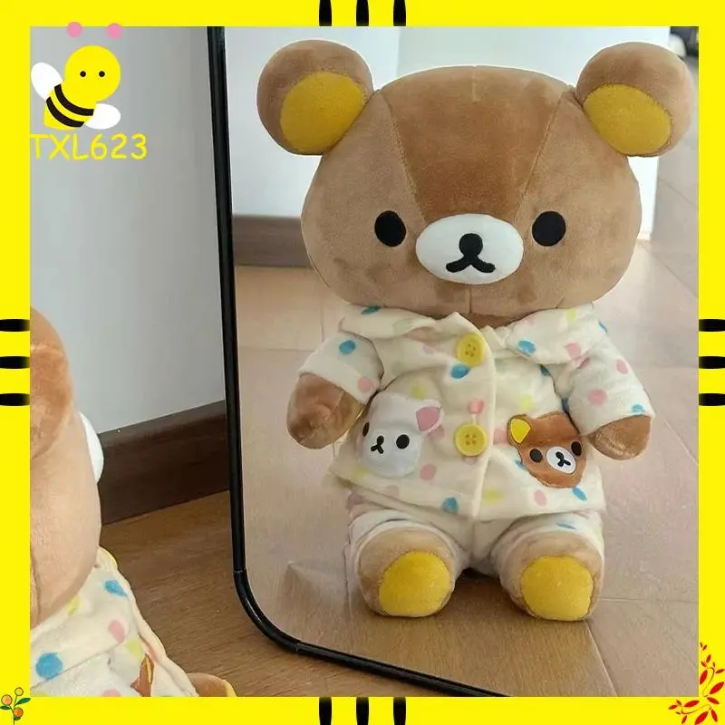 Cute Bears Rilakkuma Plush Toy Doll - Soft Supportive Cushion, Sleeping Pillow, Sofa Bed Decor, Surprise Gift for Home Supplies & Decor