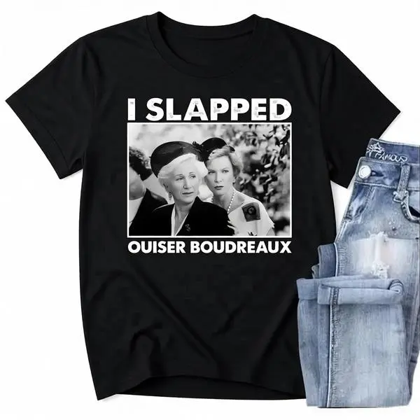 Ouiser Boudreaux T-Shirt, a Unisex 100% Cotton Casual Graphic Top with a Funny Quote, Classic Fit Streetwear Merch, Casual Tee Tops, Slogan T-Shirts