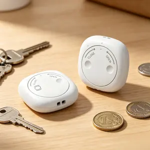 F17MOTag Dual Bluetooth Tracker | Official Apple Find My & Google Find Hub Compatible, Mini Anti-Lost Finder for Keys, Wallet, Pets & Luggage rastreador