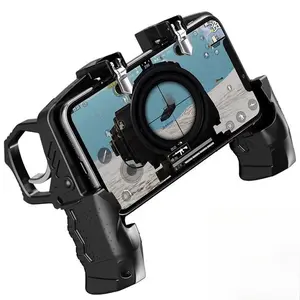 Trigger Free Fire PUBG Controller for Cell Phone  Game Night Gadget Gamepad Joystick Android ios system Control Mobile Game Pad Pugb Smartphone Command Gaming Products