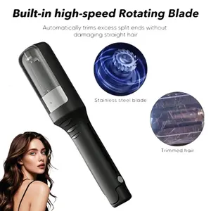 Summer Automatic Trimmer, C-Type Rechargeable Hair Clipper, Professional Hair Care Gift, Father's Day Electric Razor, Wireless Edge Control