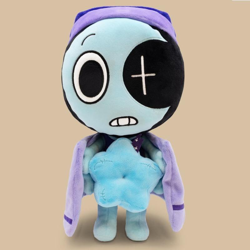 Dandy's World Gourdy Plush Toy, Soft Roblox Horror Game Stuffed Doll, Collectible Plushie Gift for Fans & Kids