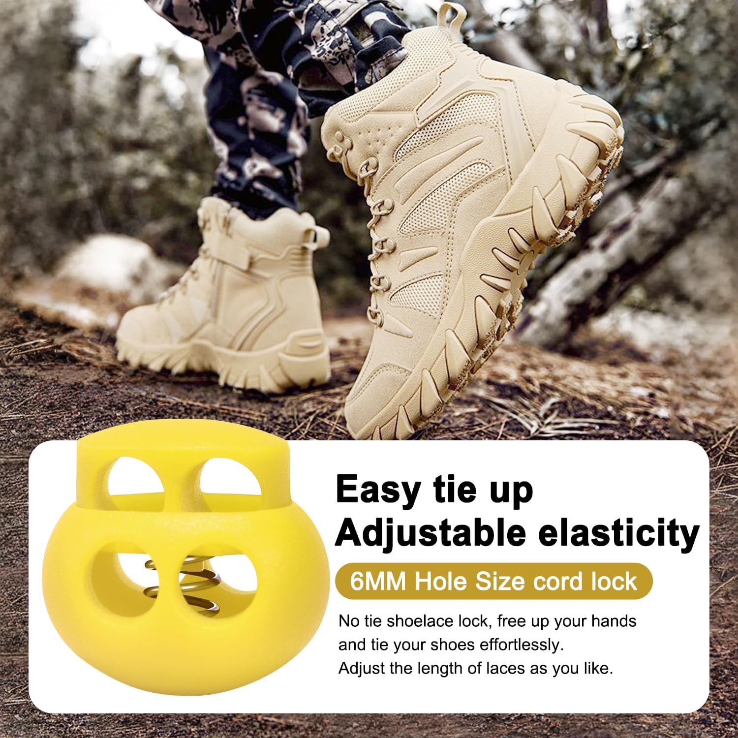 12 Pack Plastic Spring Cord Lock Toggle Stopper for Drawstring, Paracord Cord Stop Elastic Shoelace Lock Shoe Lace No Tie Fastener Slider Clip Double Hole Assorted Color 12 Pack Plastic Spring Cord Lock Toggle Stopper for Drawstring, Paracord Cord Stop Elastic Shoelace Lock Shoe Lace No Tie Fastener Slider Clip Double Hole Assorted Color