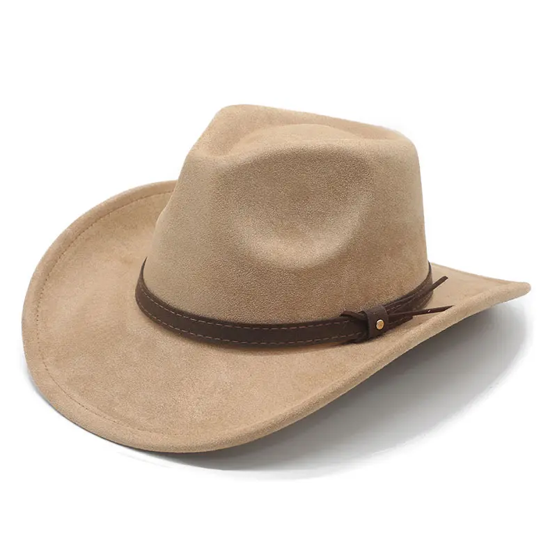 Unisex Western Cowboy Visor Hat - Breathable Small Short Wide Brim, Cowgirl Fashion, Ideal for Beach, Driving & OOTD, Cowboy Theme Hats, Classic Western Style Hats