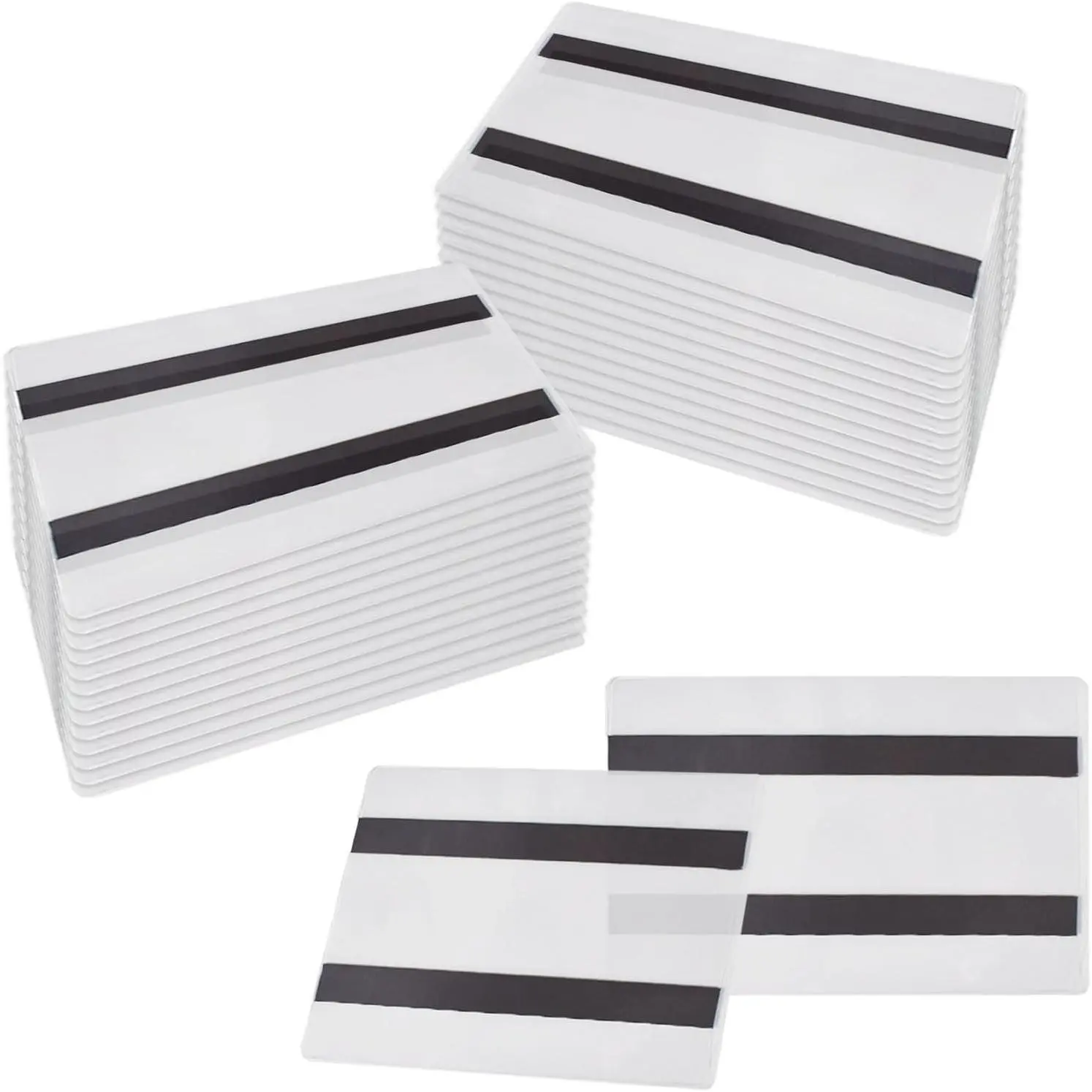 50 count  Sign Holder - Vinyl Pouches, Pallet Rack Sign Holder with Side Opening for Office, Store,
