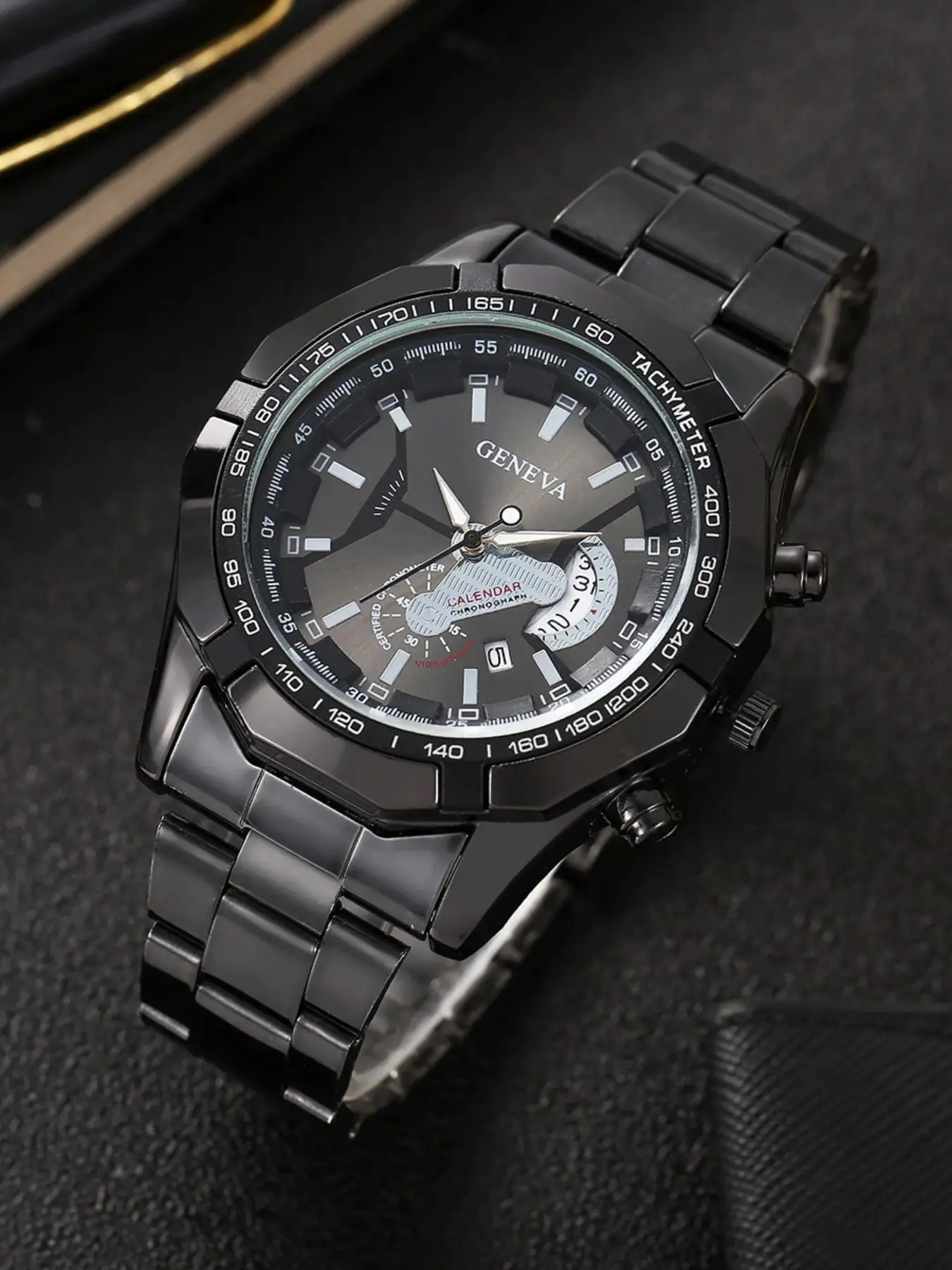 Men's Business Wrist Watch, Alloy Case & Strap Watches For Men, Quartz Analog Wristwatch, Battery-Powered, Ideal for Daily Wear & Gifts, Watch Men