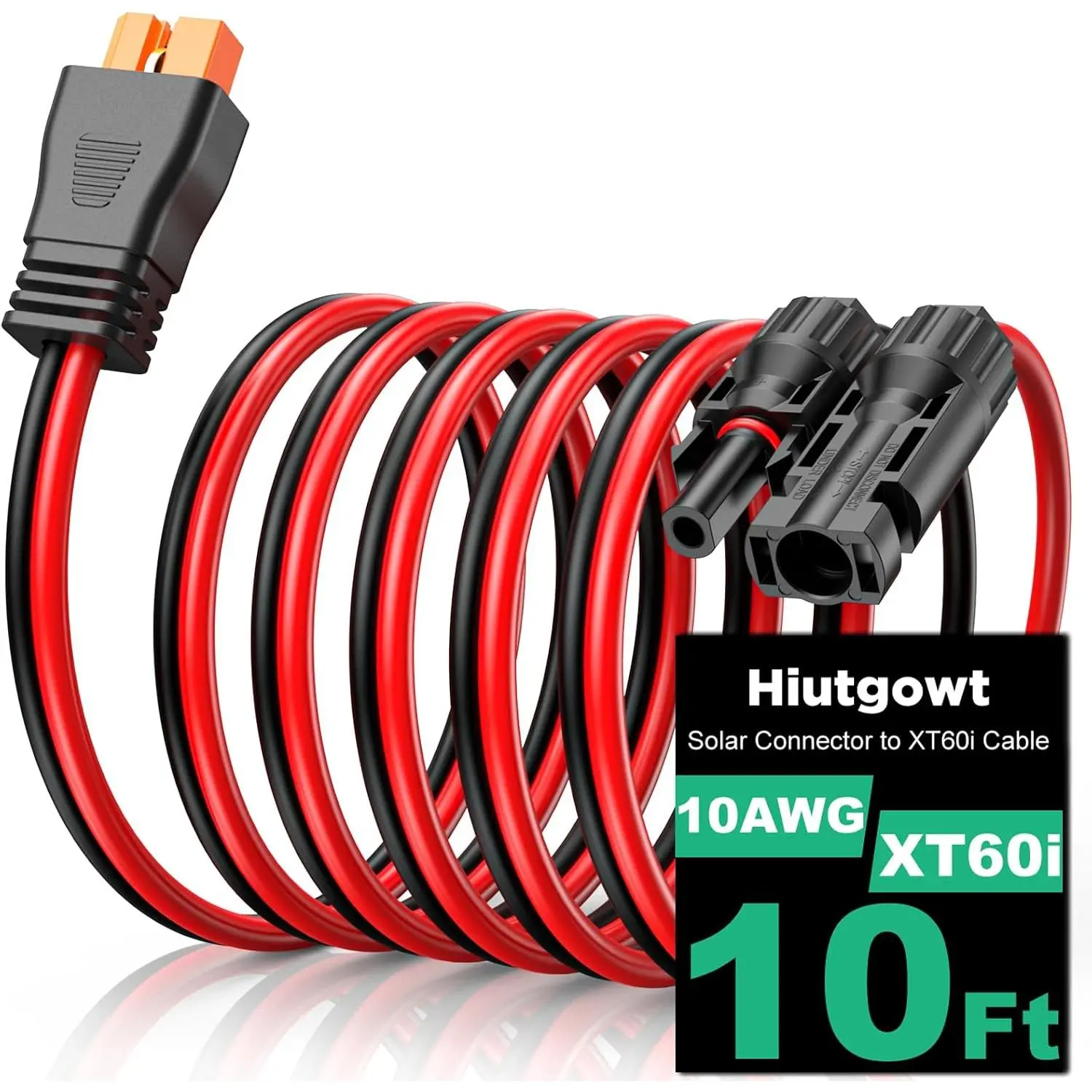 10AWG XT60i Cable 10FT, to XT60i Charging Cable, Connector to XT60i Connector Cable, XT60i Charging Cable for Station and Generator