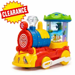 Colorful Light-Up Train & Carousel Toy Set Battery-Powered ABS Material for Kids 3-6 Years Perfect for Stocking Stuffers Birthday Parties & Holiday Surprises robotop travel Remote-Controlled Dancing Robot Dog speed robot toy robot 64 robot crab